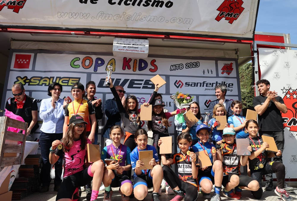 Más de 300 inscritos en la cuarta prueba puntuable de la Copa Uves Kids MTB en Arroyomolinos