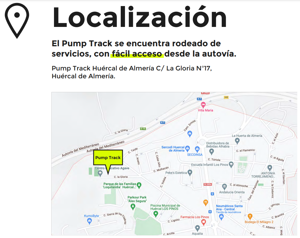 Huércal de Almería: primera parada para la Copa Andalucía Pump Track 2023