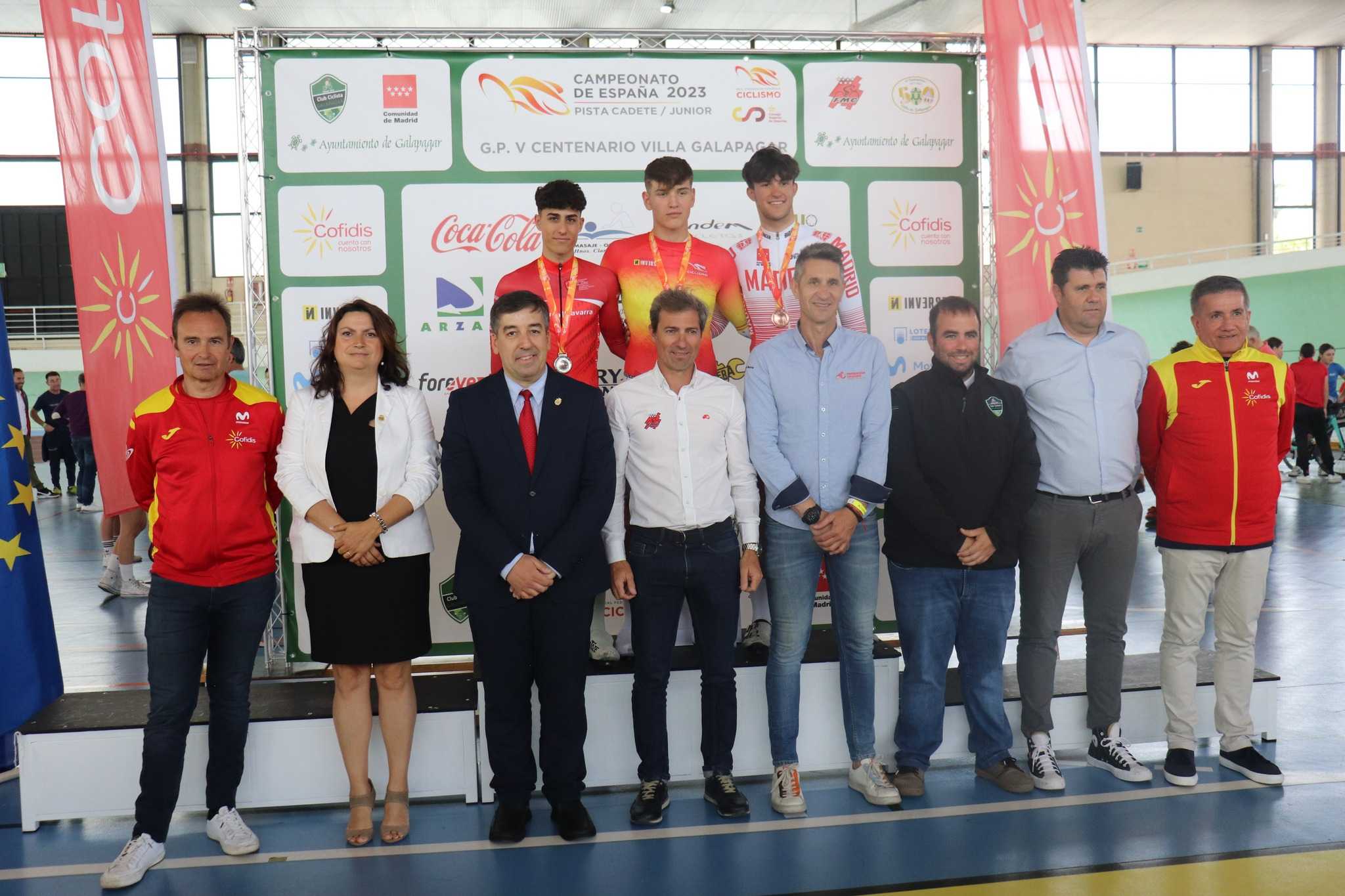 Brillantes resultados para la selección madrileña en los Nacionales de Pista Junior y Cadete