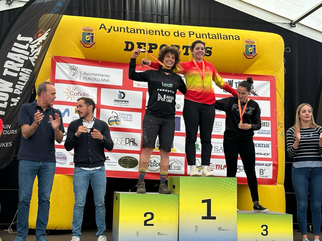 Exitosos Campeonatos de España de Enduro 2023 para la Seleccion Canaria de Ciclismo