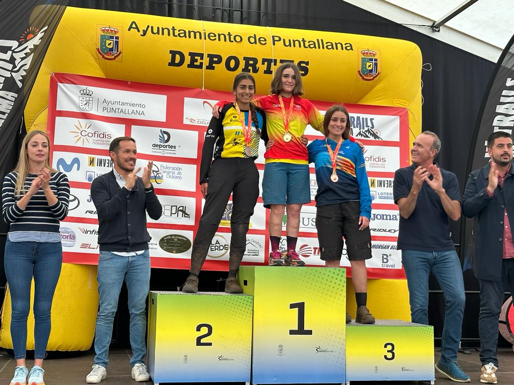 Exitosos Campeonatos de España de Enduro 2023 para la Seleccion Canaria de Ciclismo