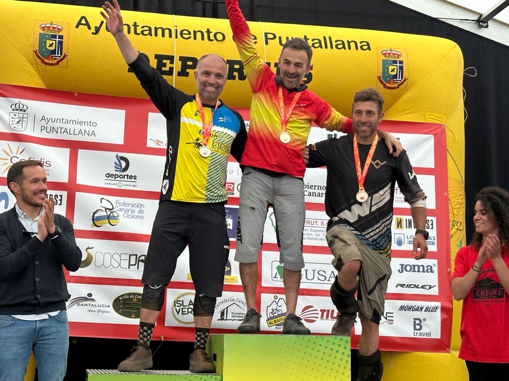 Exitosos Campeonatos de España de Enduro 2023 para la Seleccion Canaria de Ciclismo
