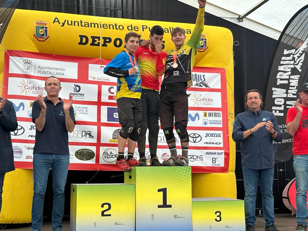 Exitosos Campeonatos de España de Enduro 2023 para la Seleccion Canaria de Ciclismo