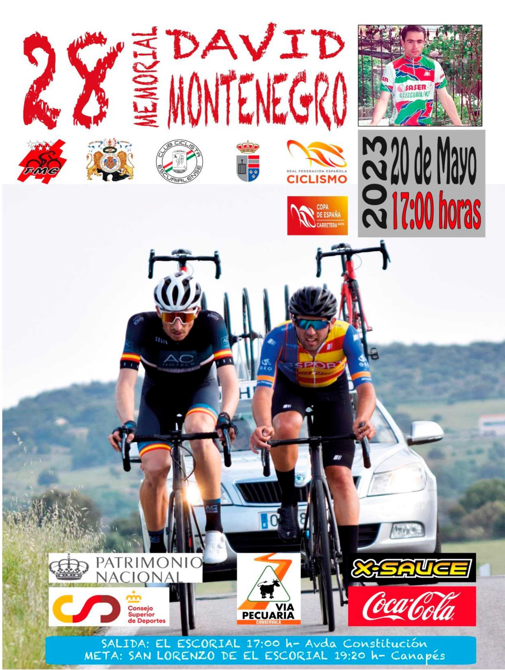 El próximo sábado vuelve el Memorial David Montenegro de ciclismo máster