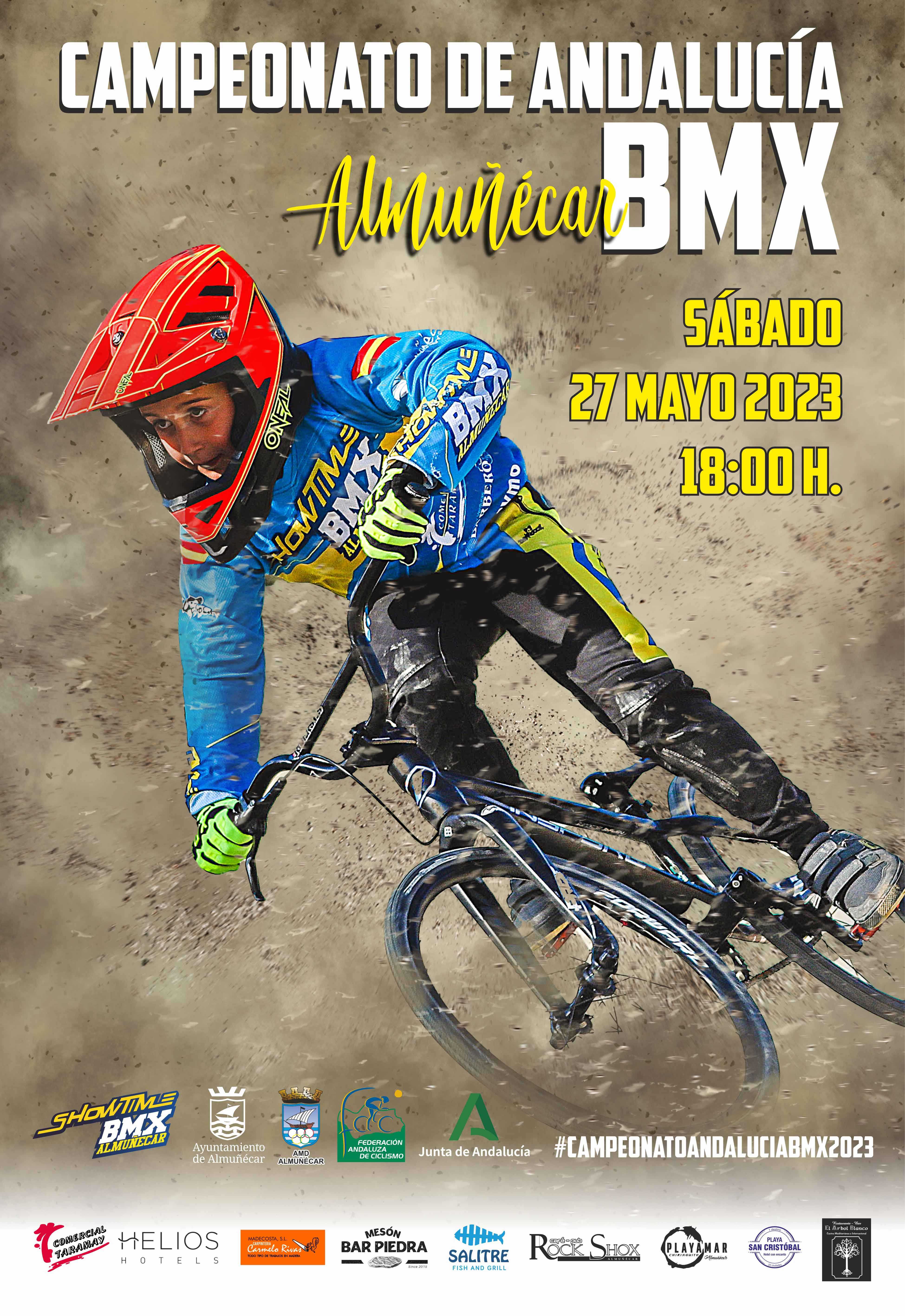 El Campeonato de Andalucía BMX 2023 se disputará en Almuñécar