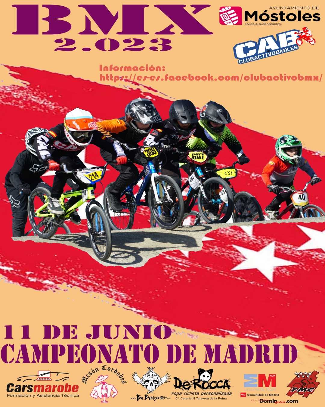 Móstoles se prepara para acoger el Campeonato de Madrid de BMX