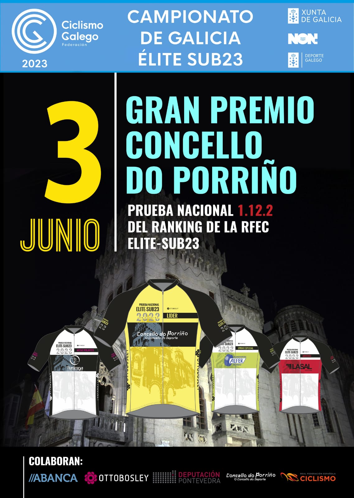 Presentación do Campionato de Galicia Elite-Sub23 - Gran Premio Concello do Porriño