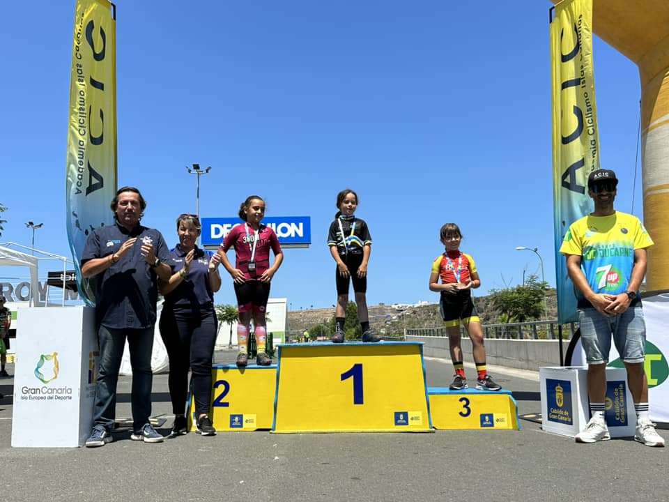 Disputado Campeonato de Canarias de  Escuelas de Ruta en Las Palmas de G.Canaria