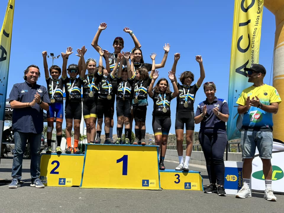 Disputado Campeonato de Canarias de  Escuelas de Ruta en Las Palmas de G.Canaria