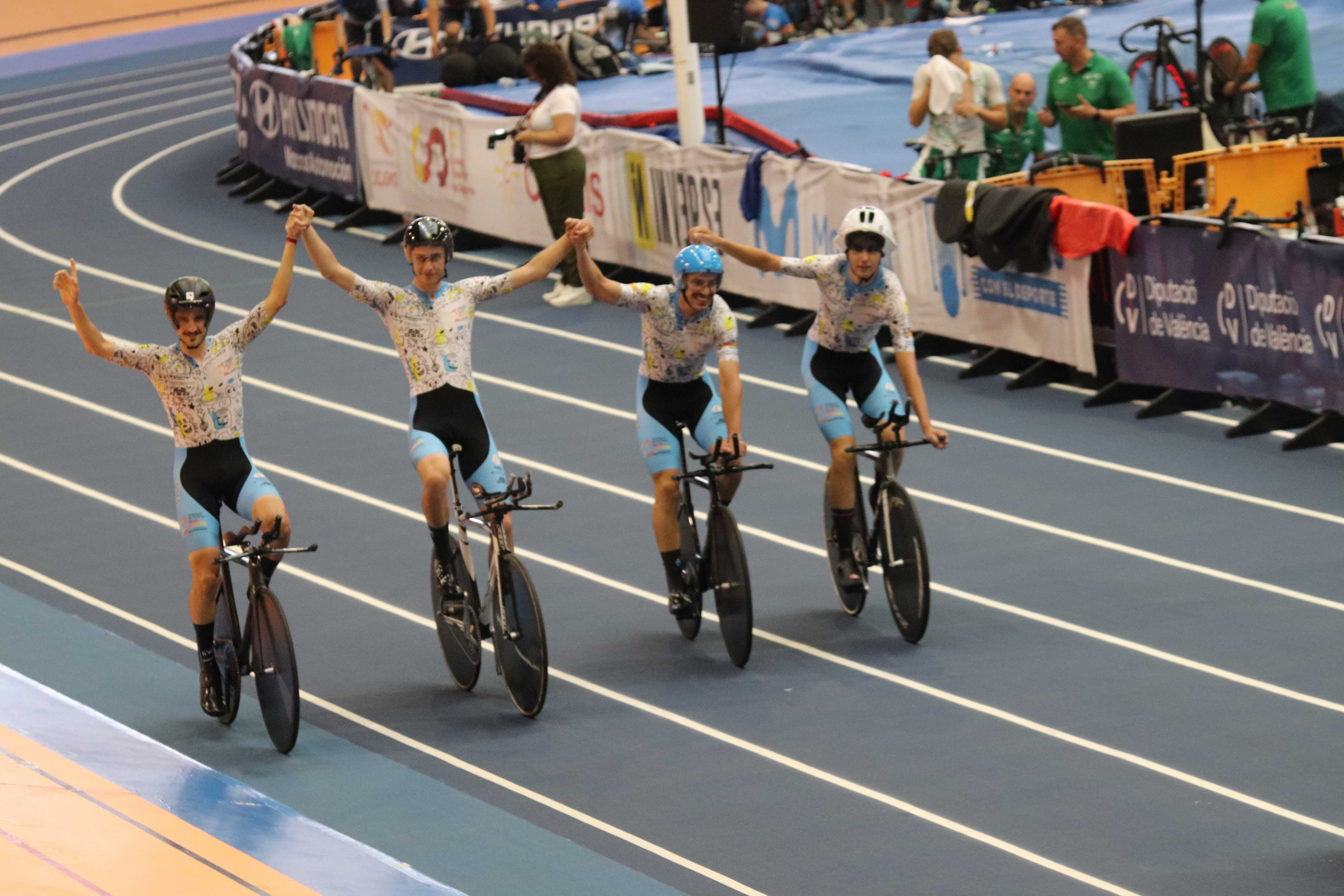 El Pelotón Concluye en Valencia el Campeonato de España de Pista Élite, sub-23 y Paralímpico