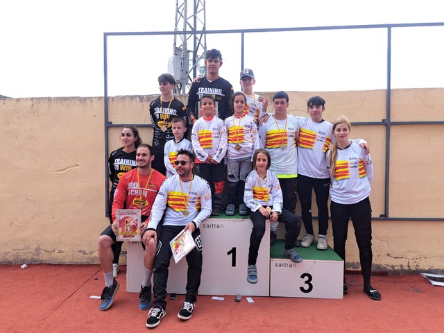 Ricla corona a los campeones de Aragón de BMX 2023