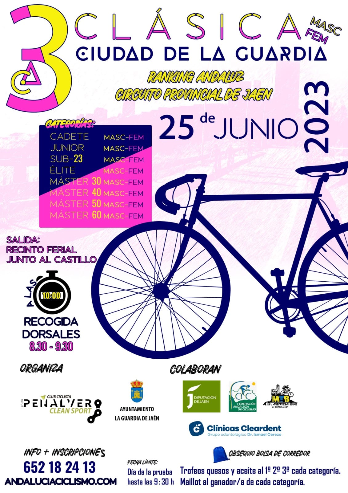 La Guardia de Jaén no falta a su cita con el ciclismo de carretera