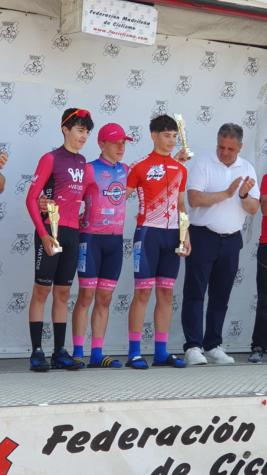 El ciclismo base corona al Campeón de Madrid Cadete en Parla