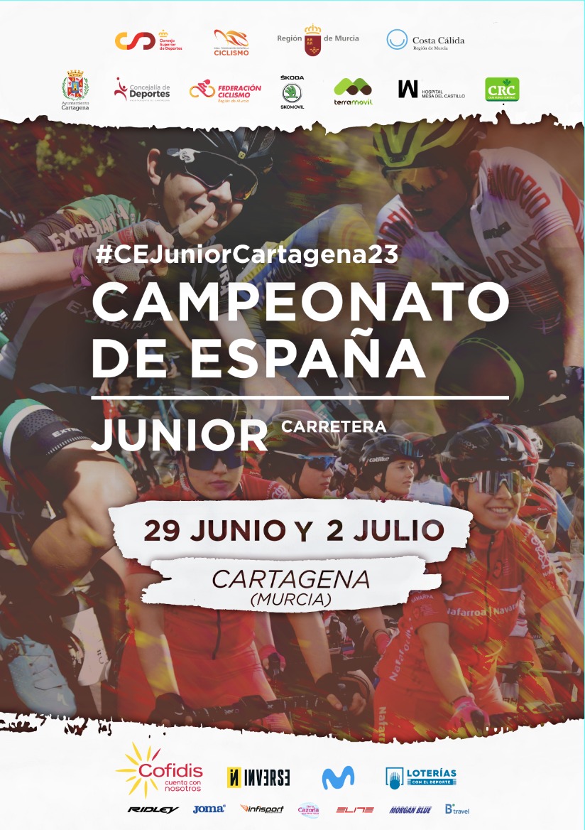 Convocatoria de la Selección Andaluza Júnior de Carretera para el Campeonato España 2023