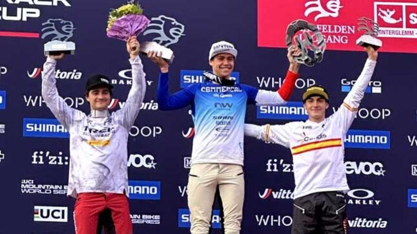 Inolvidable-primer-podio-para-Daniel-Castellanos-en-una-Copa-del-Mundo-