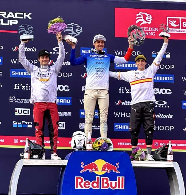 Inolvidable primer podio para Daniel Castellanos en una Copa del Mundo