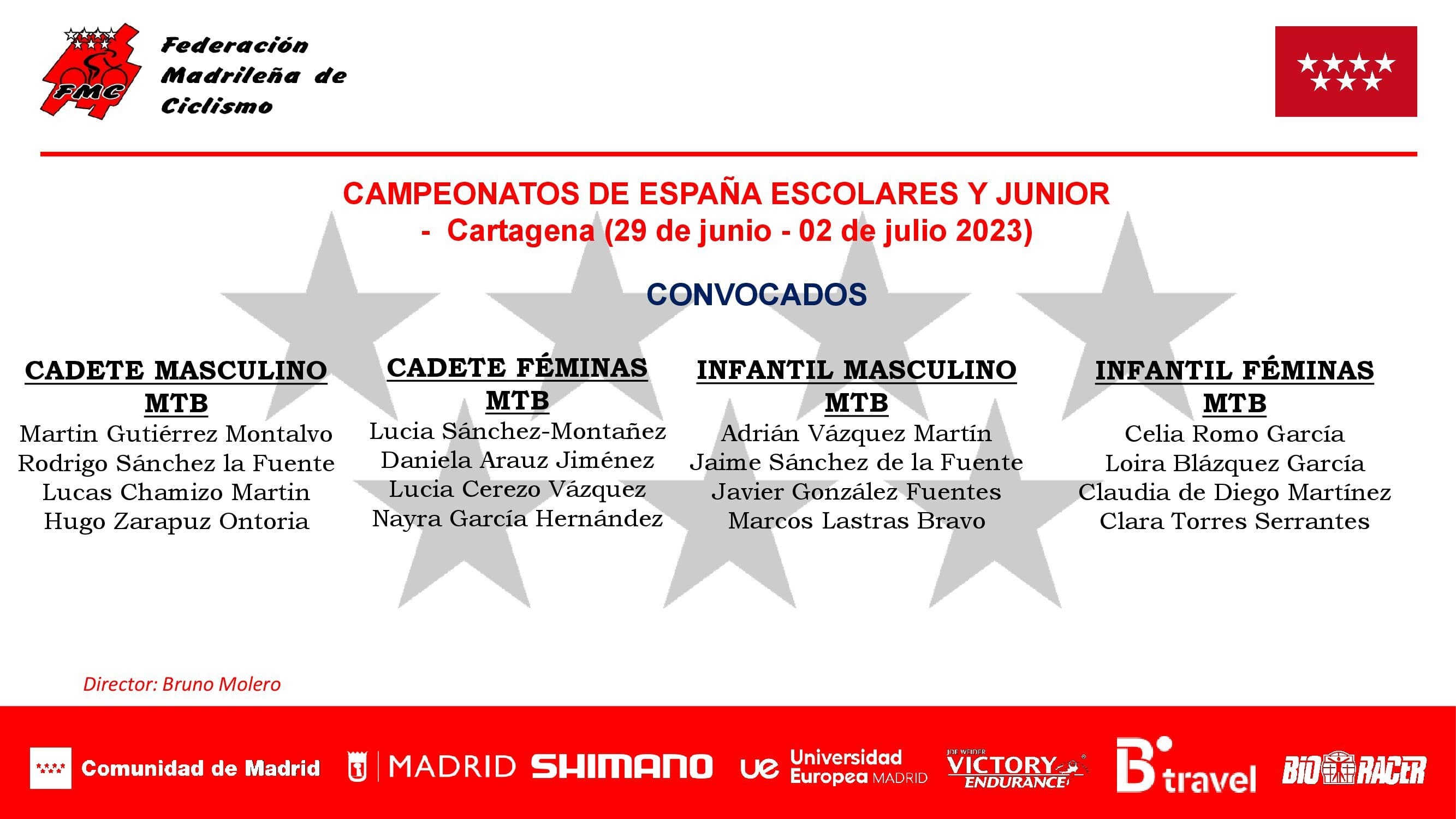 Gran expectación para los Campeonatos de España Escolares y Junior 2023 en Cartagena