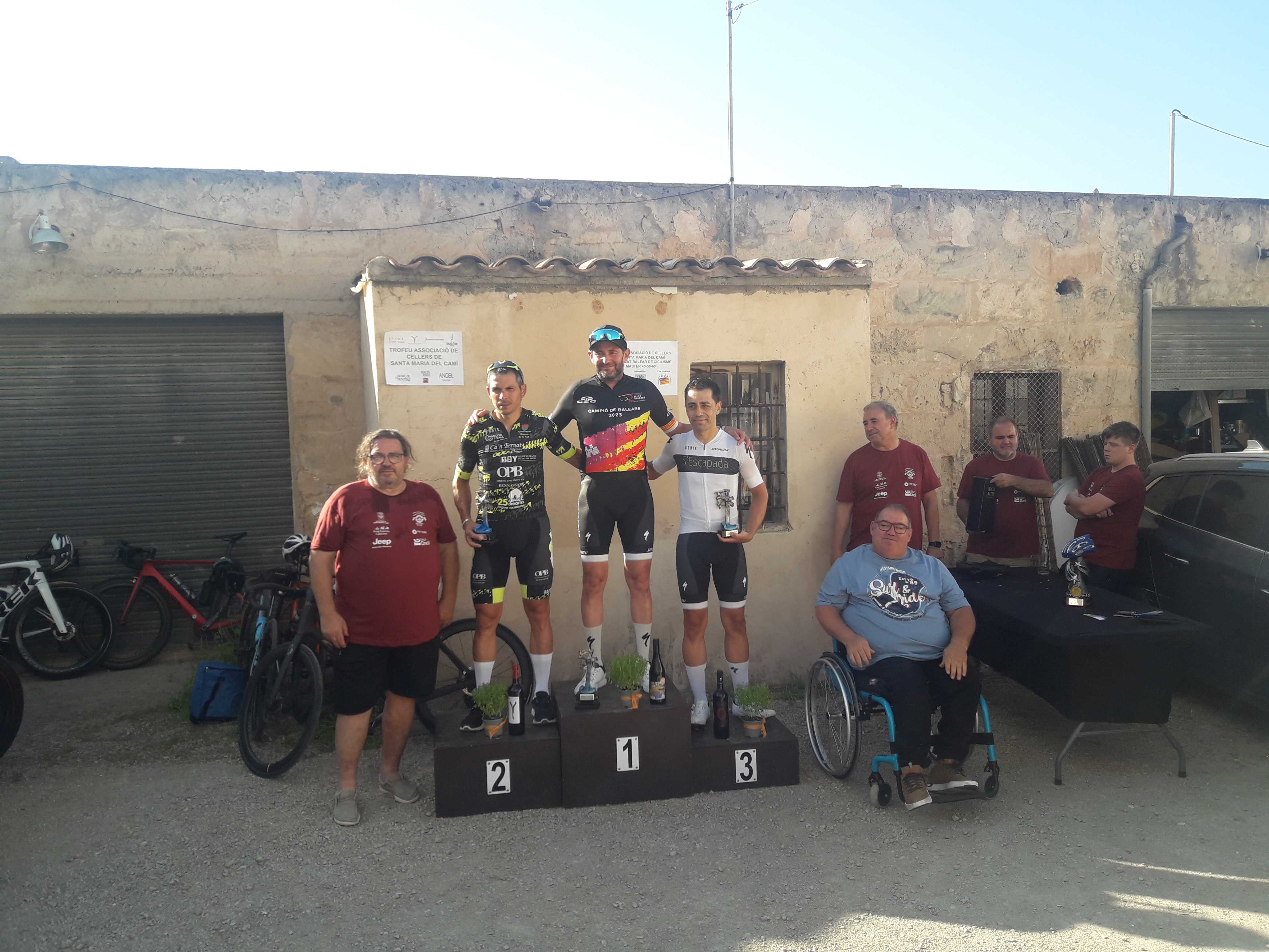 ABDÓN VICH, JOSEP ESTELA Y PEDRO MULET CAMPEONES DE BALEARES MASTERS
