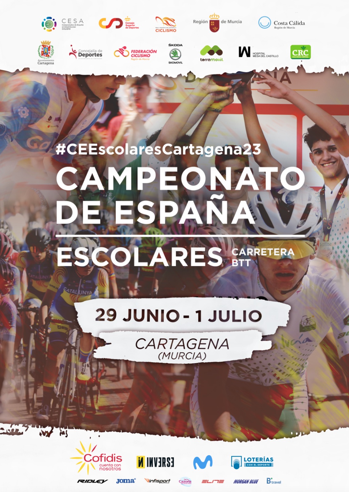 Convocatoria de la Selección Andaluza para los Campeonatos de España Escolares de Ciclismo 2023