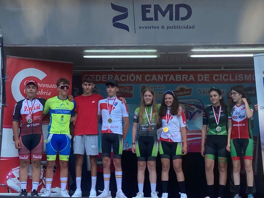La selección cántabra de JJDDEE y Junior parte rumbo a Cartagena para los Campeonatos de España