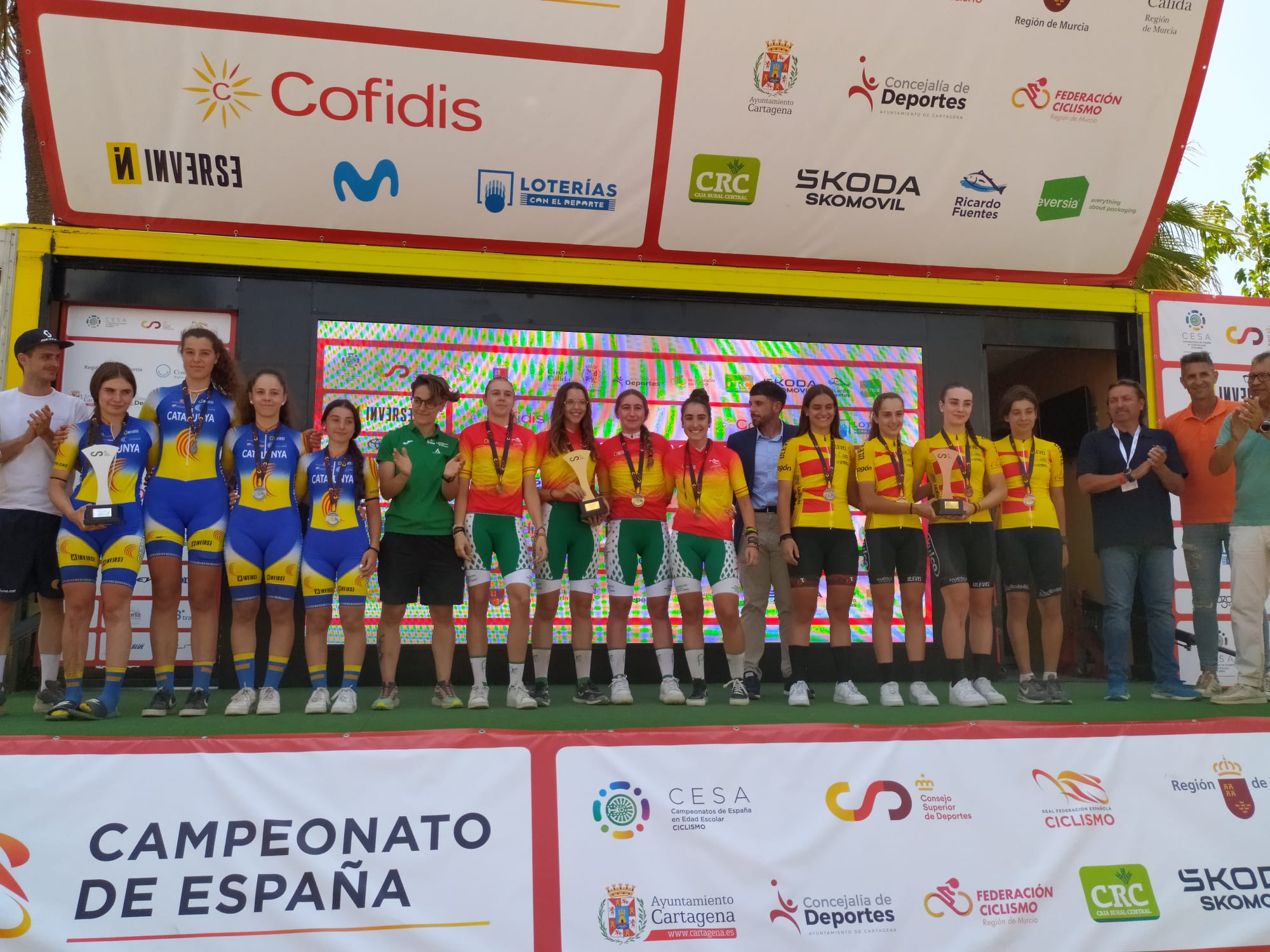 Gran trabajo de los aragoneses en el Campeonato de España de Escolares