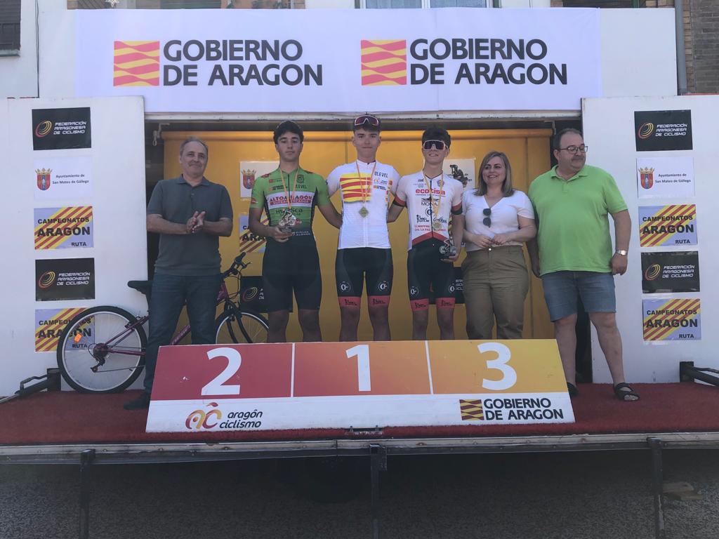 San Mateo de Gállego corona a los campeones de Aragón de Ruta 2023