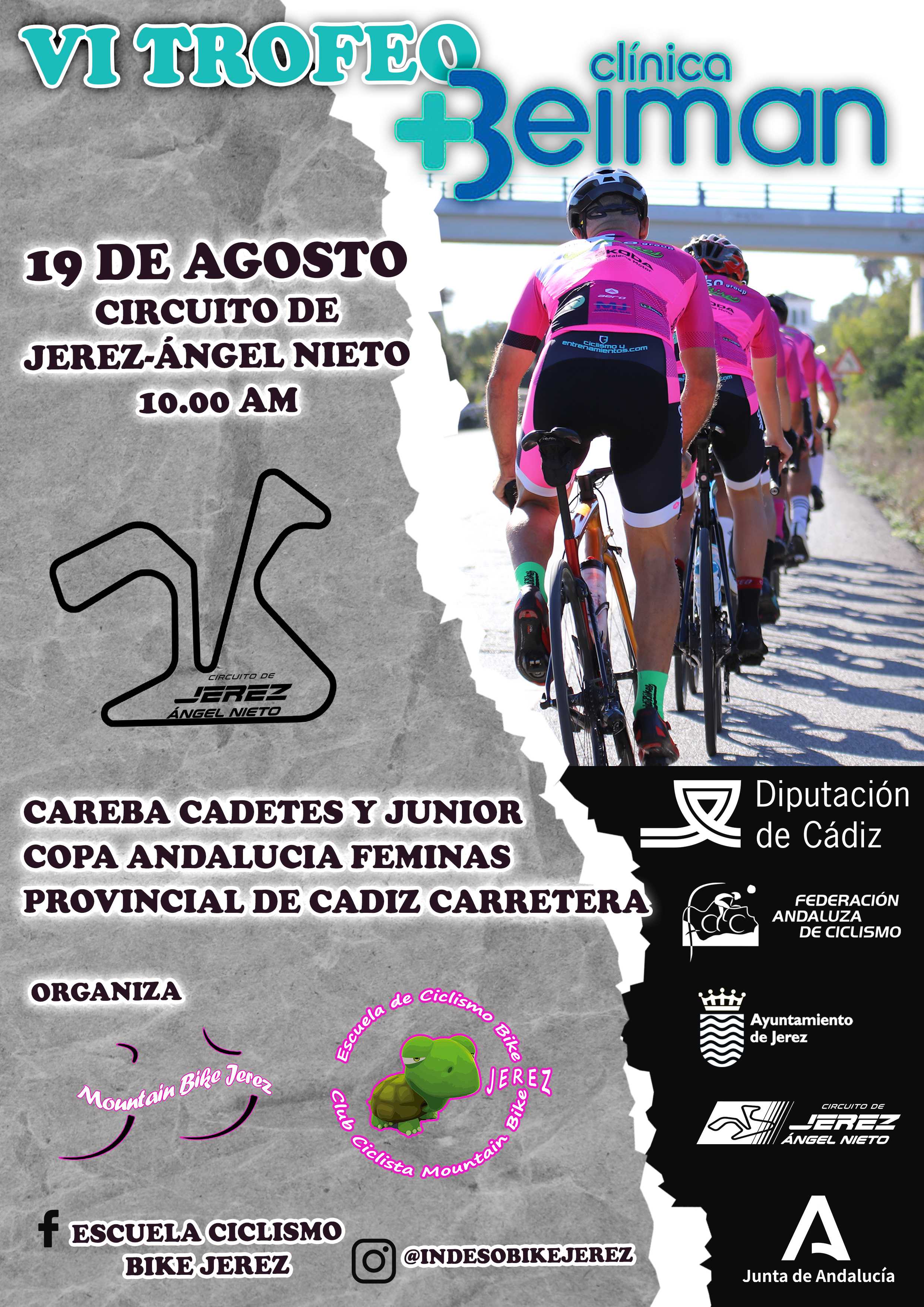 Jerez de la Frontera vivirá una intensa jornada de ciclismo inclusivo