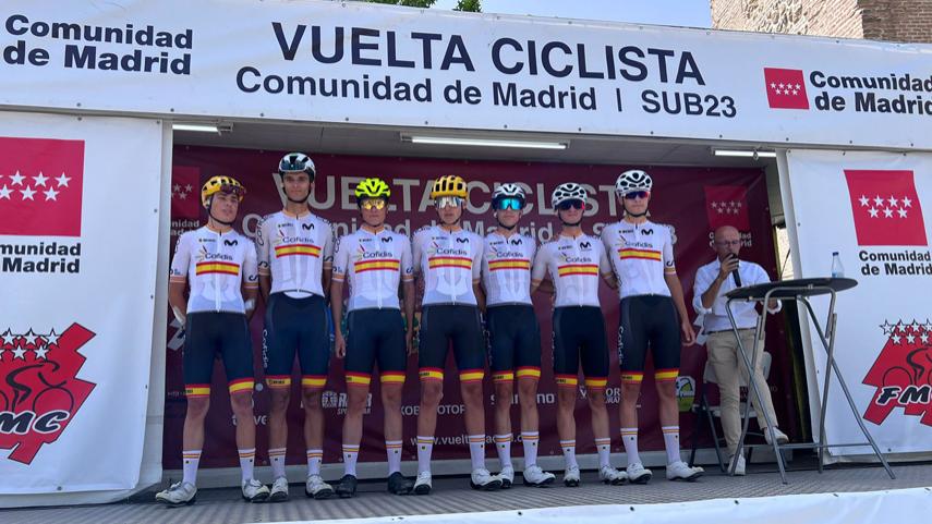 La-Seleccion-Espanola-Junior-mantiene-su-buena-linea-en-la-2-etapa-de-la-Vuelta-a-Madrid-Sub23