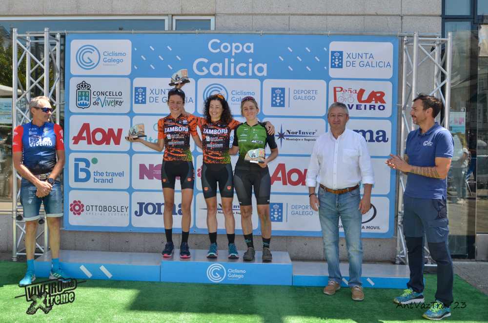 Susana Alonso e Diego Álvarez vístense en Viveiro como primeiros líderes Elite da Copa Galicia XCM