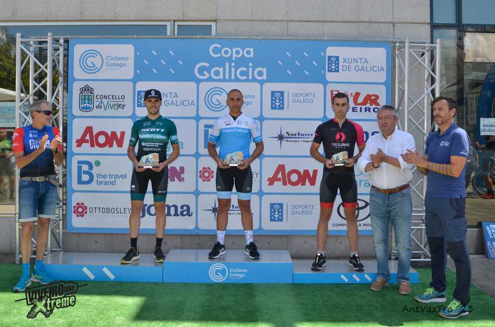 Susana Alonso e Diego Álvarez vístense en Viveiro como primeiros líderes Elite da Copa Galicia XCM