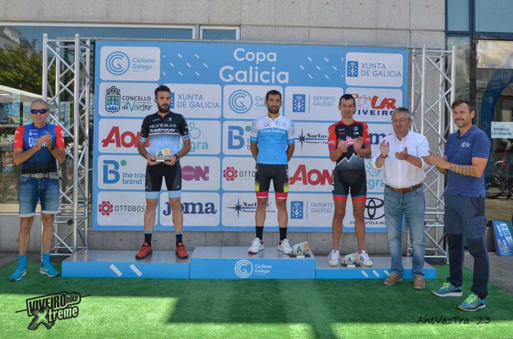 Susana Alonso e Diego Álvarez vístense en Viveiro como primeiros líderes Elite da Copa Galicia XCM