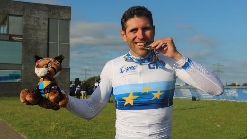 Damian-Ramos-coroase-campion-de-Europa-de-Ciclismo-Paralimpico-en-Rotterdam