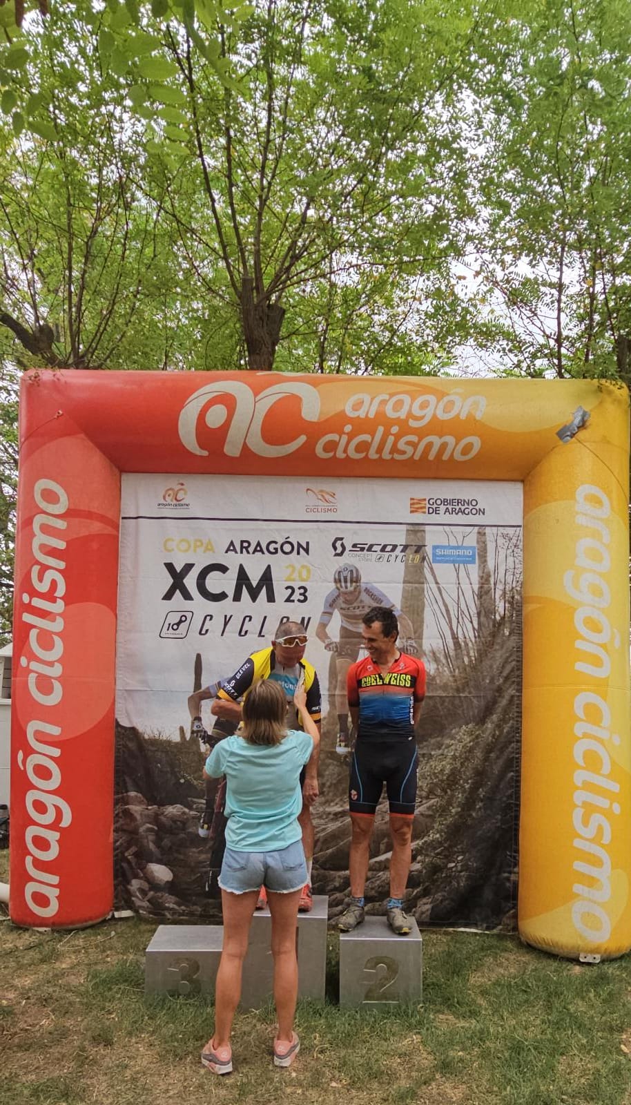 Nadia Castillo y Marc Labaila, líderes de la Copa XCM by Cyclon Zaragoza 2023