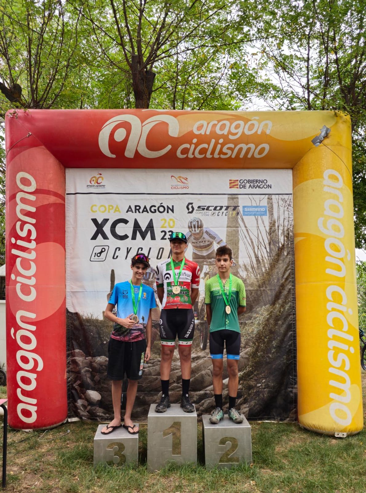 Nadia Castillo y Marc Labaila, líderes de la Copa XCM by Cyclon Zaragoza 2023