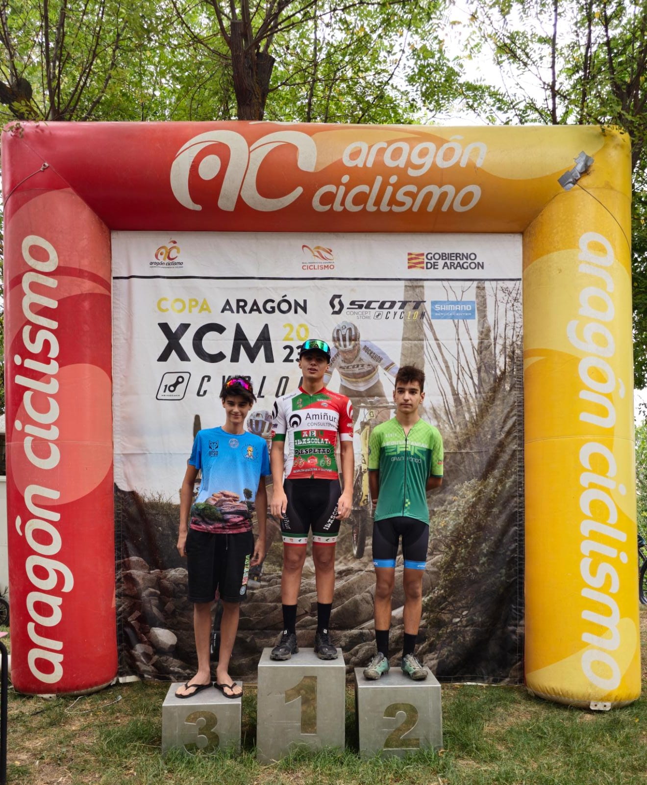 Nadia Castillo y Marc Labaila, líderes de la Copa XCM by Cyclon Zaragoza 2023