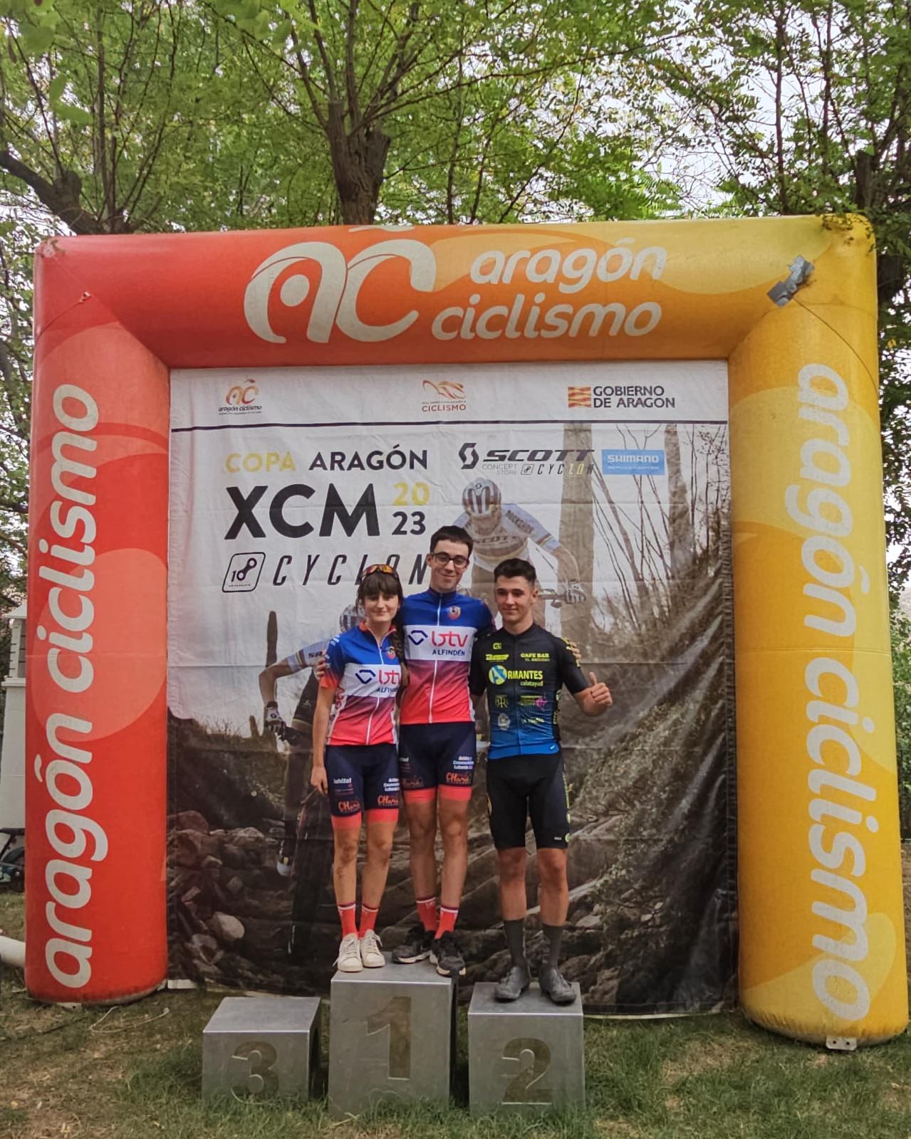 Nadia Castillo y Marc Labaila, líderes de la Copa XCM by Cyclon Zaragoza 2023