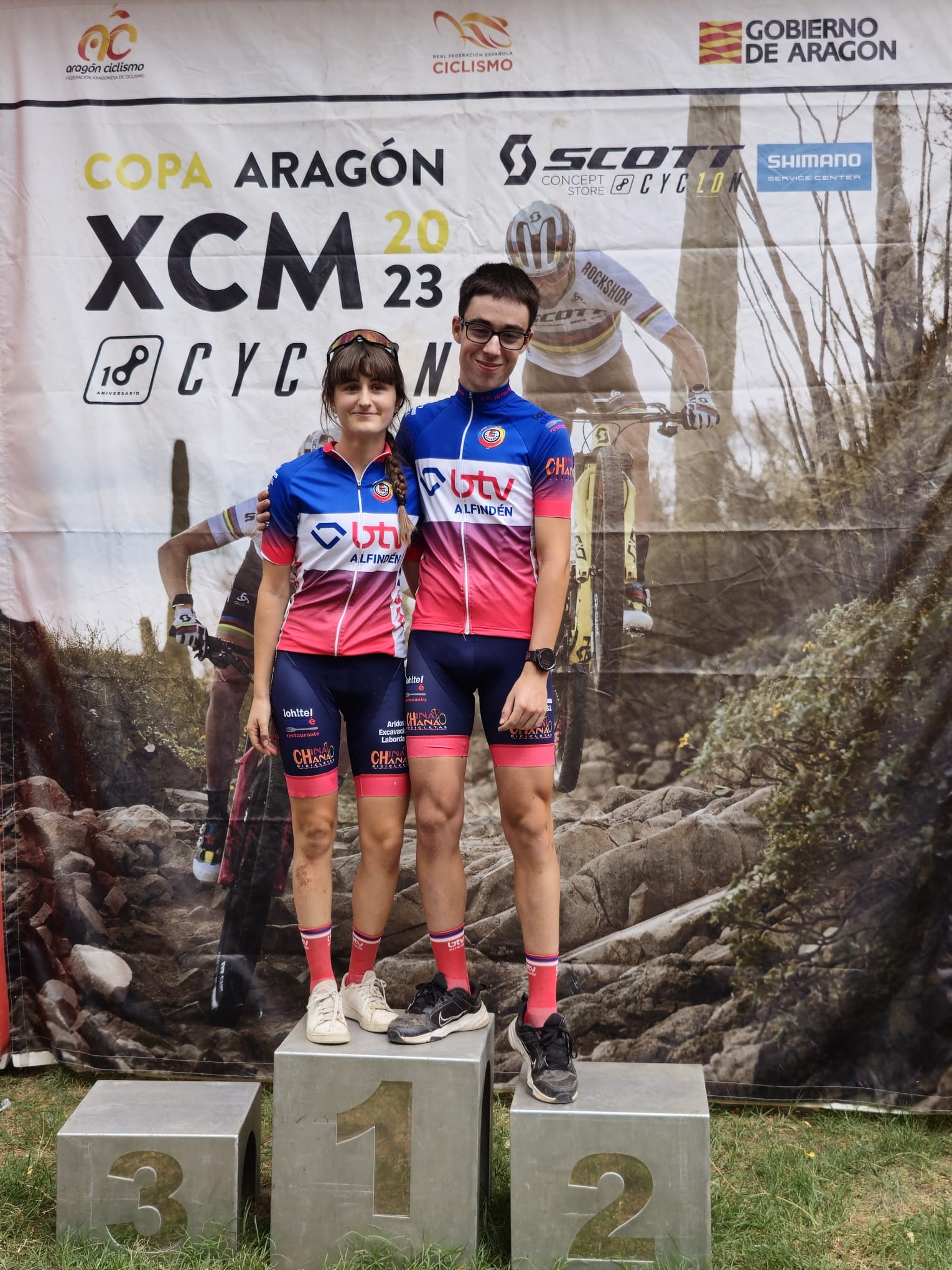 Nadia Castillo y Marc Labaila, líderes de la Copa XCM by Cyclon Zaragoza 2023
