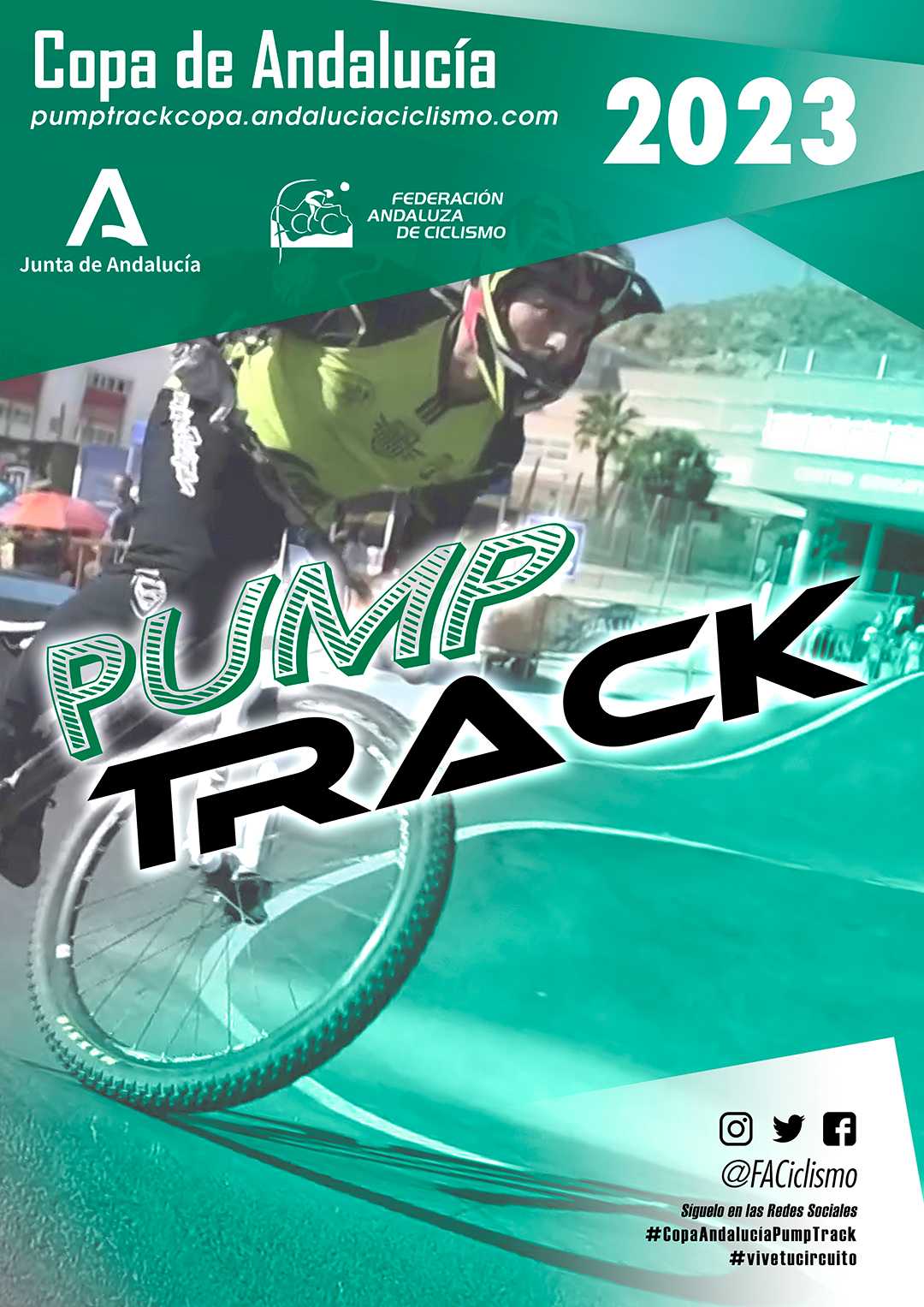 Ogíjares abre la fase decisiva en la Copa Andalucía Pump Track 2023