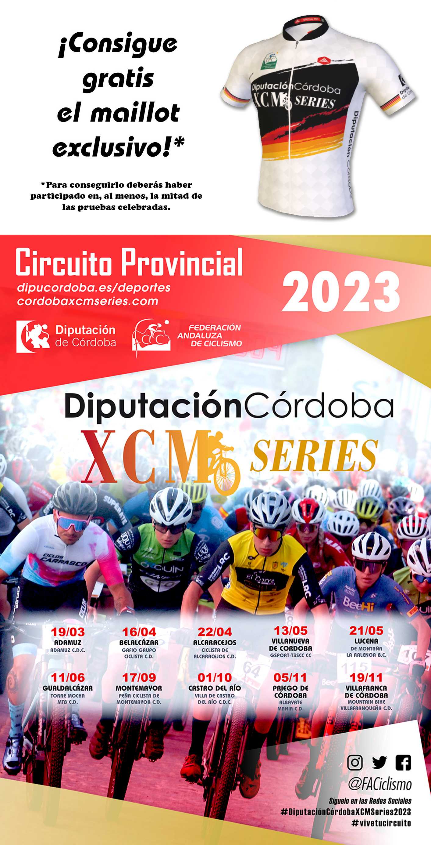 Montemayor toma el relevo en las DiputaciónCórdoba XCM Series 2023