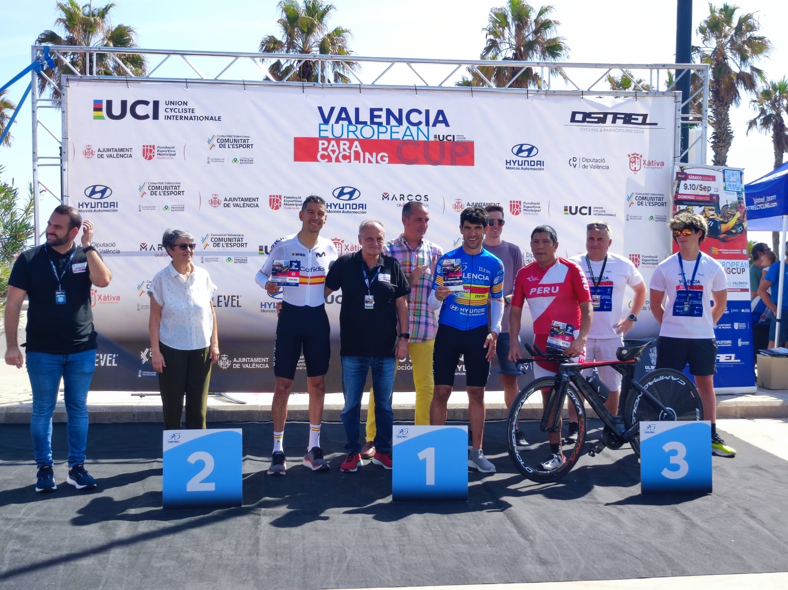Los madrileños cierran la temporada con grandes resultados en la Valencia European Paracycling Cup