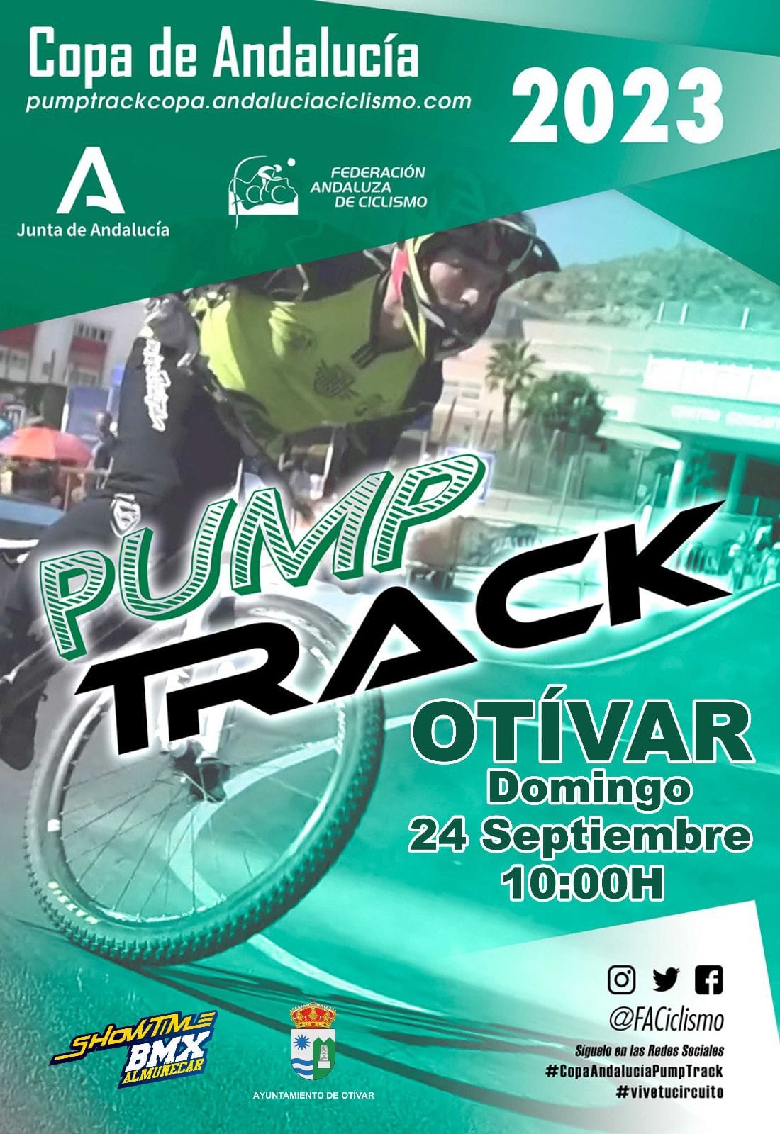 Otívar se prepara para cerrar la primera edición de la Copa Andalucía Pump Track