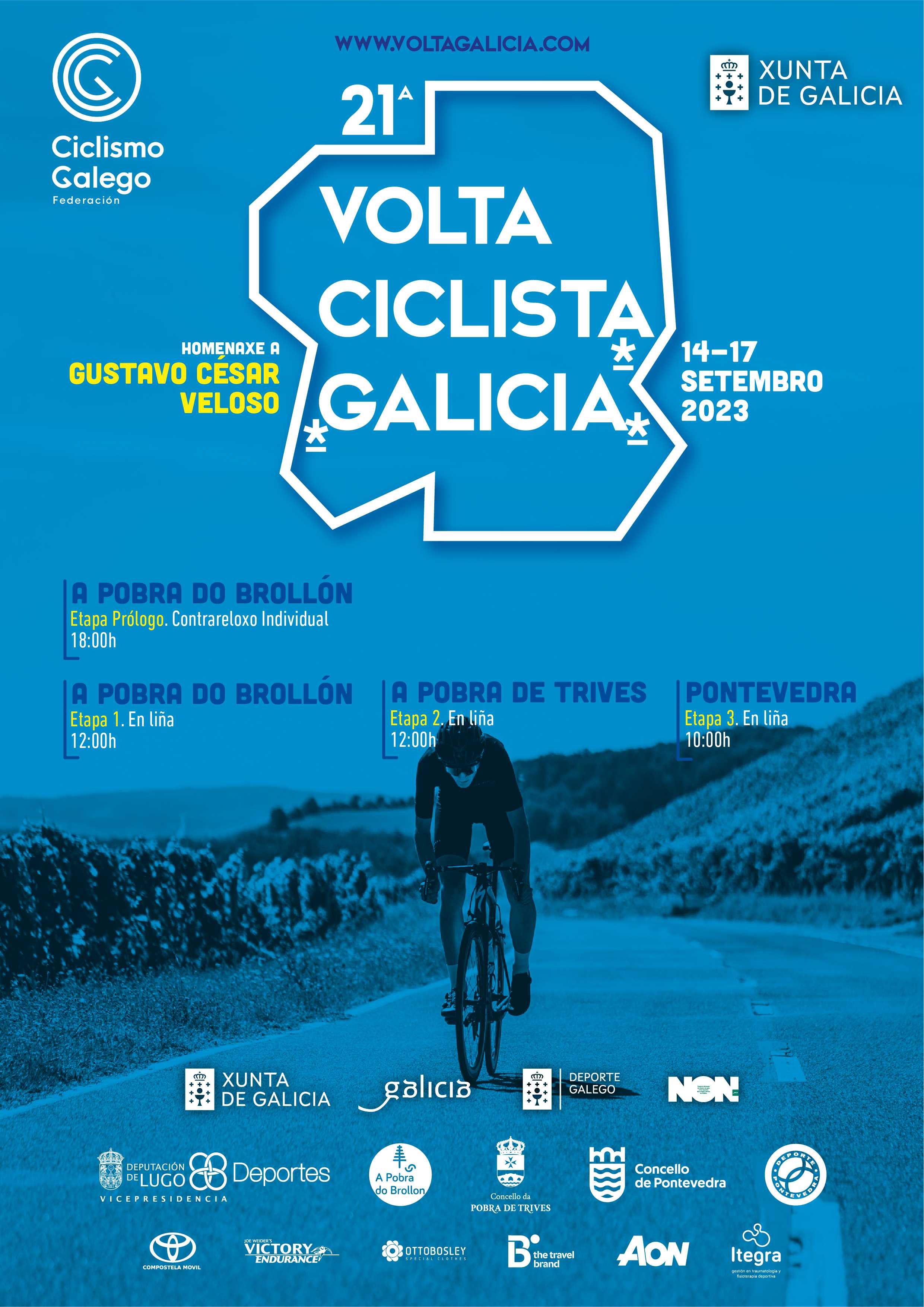 A Volta a Galicia ofrece dende este xoves unha edición de altura