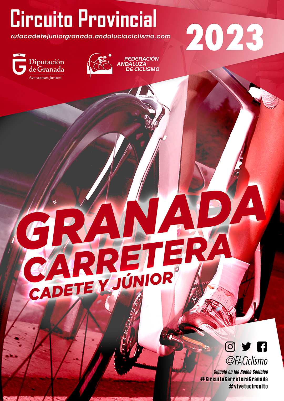 Ganadores finales del Circuito Provincial de Granada Carreta Cadete/Júnior 2023
