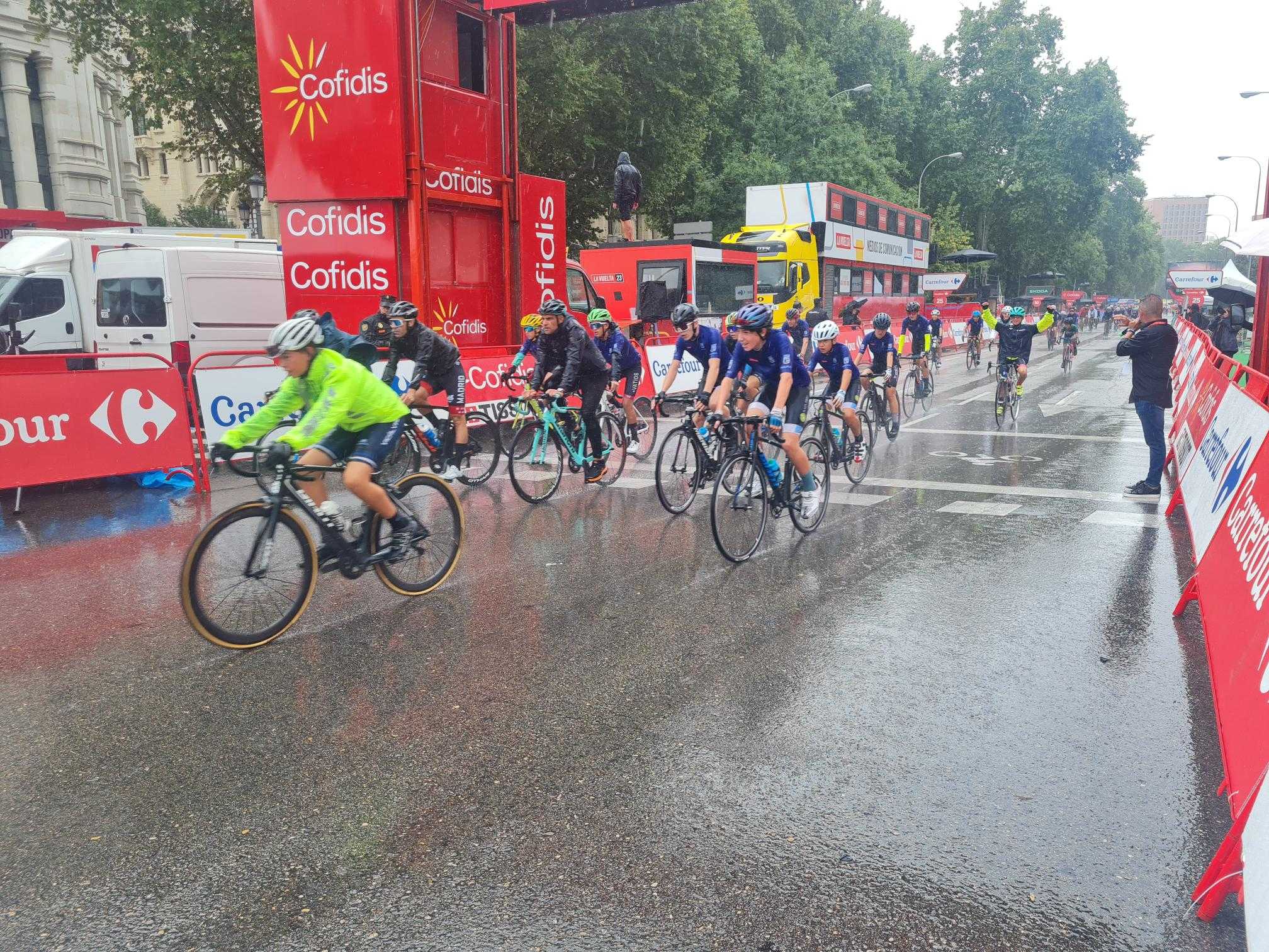 Vuelta Junior en Madrid: Emoción en la última etapa de la Vuelta España 2023 para los más jóvenes
