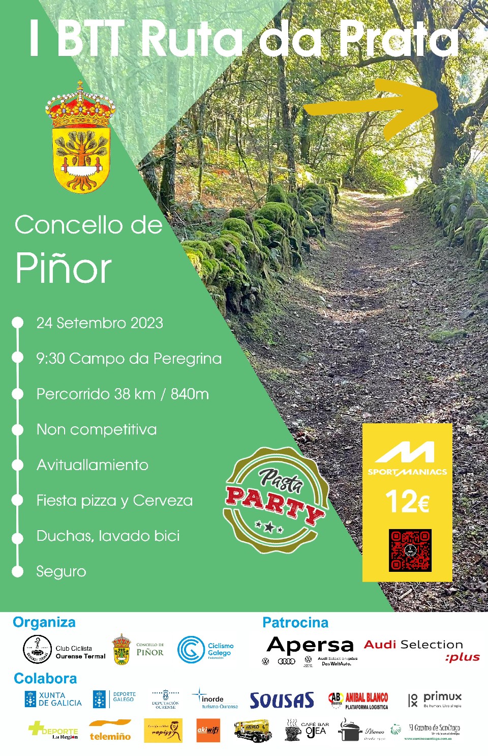 O Cross Country Maratón galego busca reis e raíñas da temporada 2023 en Piñor