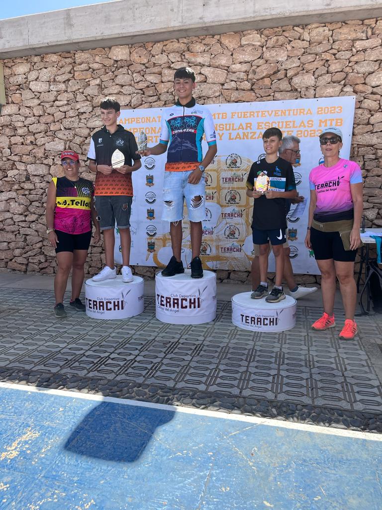 Celebrada la Entrega de Trofeos del Insular de MTB de Fuerteventura e Interinsular de Escuelas de Fuerteventura y Lanzarote 2023