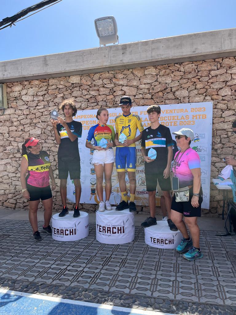 Celebrada la Entrega de Trofeos del Insular de MTB de Fuerteventura e Interinsular de Escuelas de Fuerteventura y Lanzarote 2023