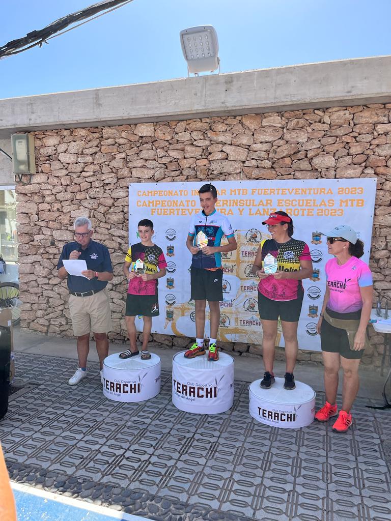 Celebrada la Entrega de Trofeos del Insular de MTB de Fuerteventura e Interinsular de Escuelas de Fuerteventura y Lanzarote 2023
