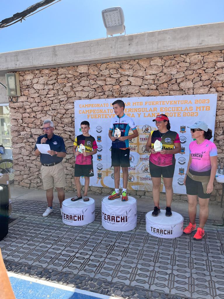 Celebrada la Entrega de Trofeos del Insular de MTB de Fuerteventura e Interinsular de Escuelas de Fuerteventura y Lanzarote 2023
