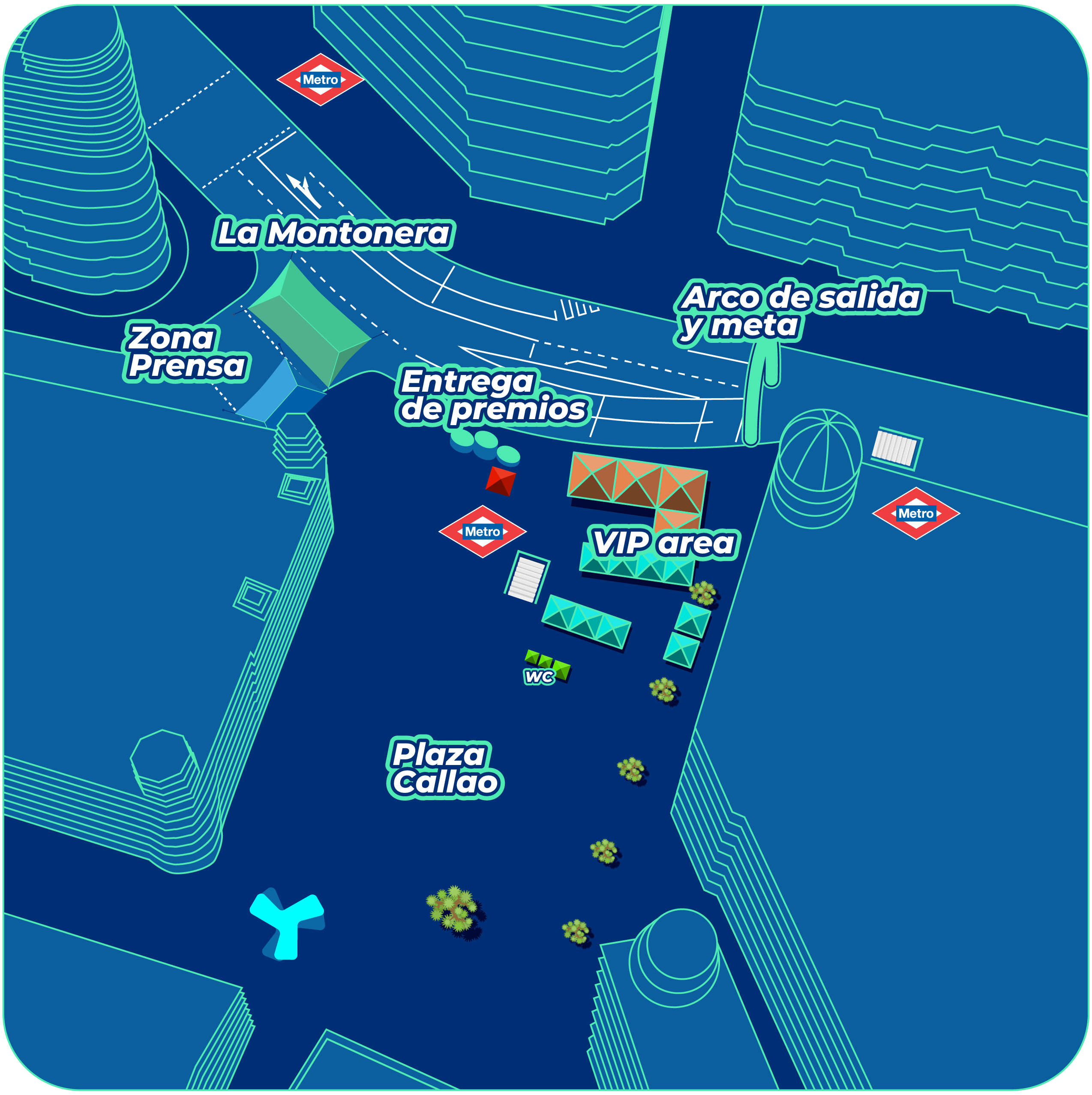 Gran Vía y Callao, escenarios de lujo para Madrid Criterium